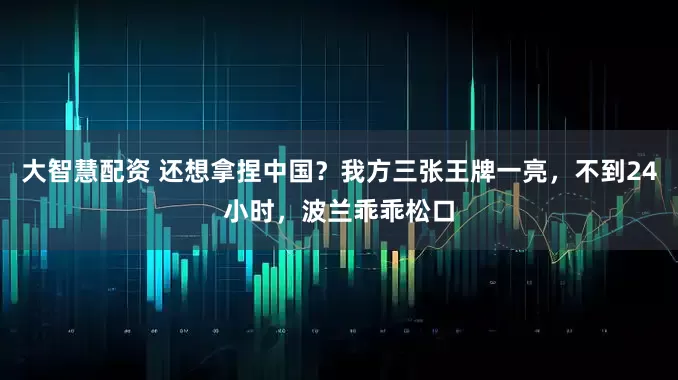 大智慧配资 还想拿捏中国？我方三张王牌一亮，不到24小时，波兰乖乖松口